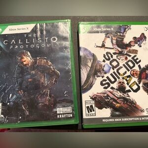 Xbox Series X Game Bundle – Callisto Protocol + Suicide Squad